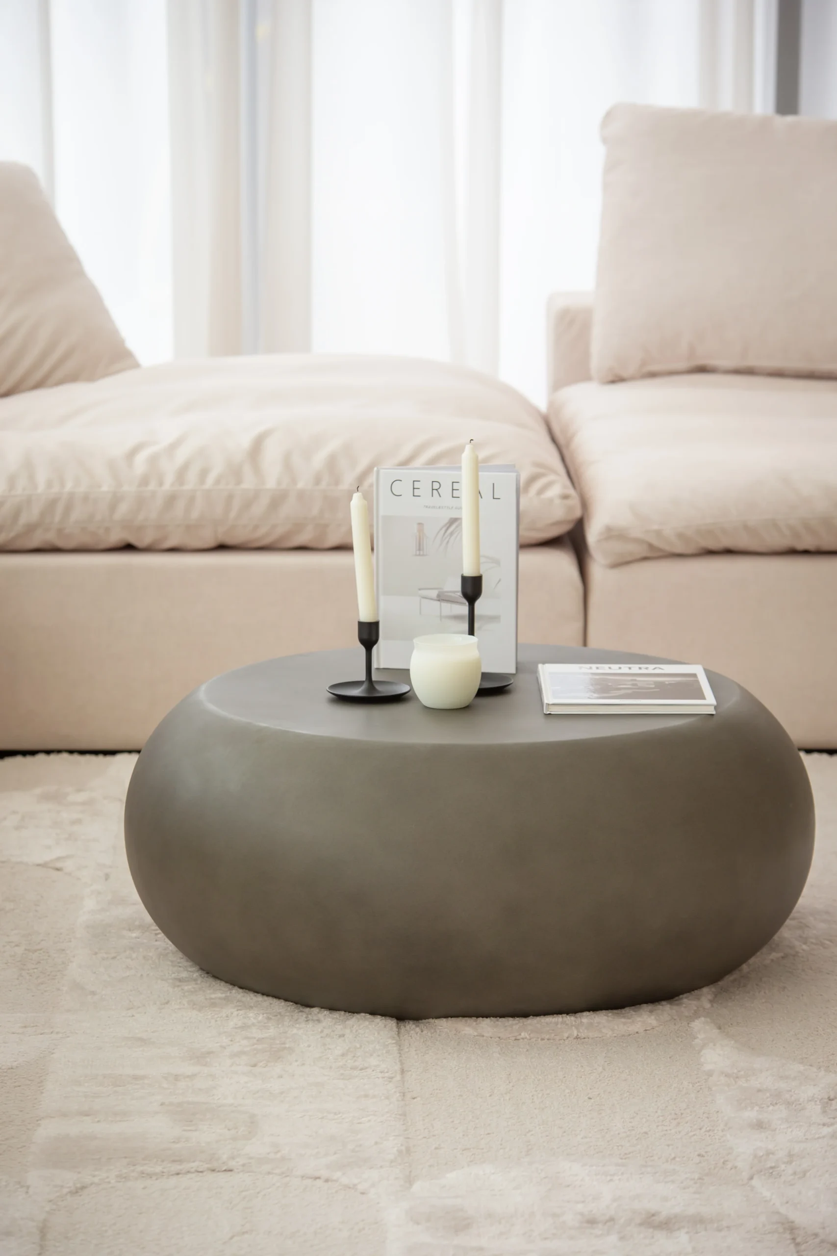 Rosso Concrete Coffee Table Rosso Concrete Coffee Table