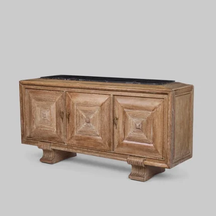 Marble Top Dudouyt Sideboard