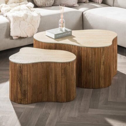 Tables basses gigognes bois de 13