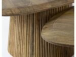 lot de 2 tables basses en bois de - Image 2