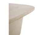 Table ovale microciment sable - Image 3