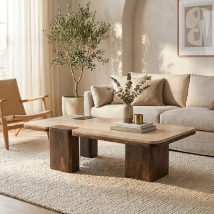 Cette table basse de la