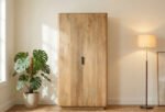 Armoire en bois de manguier naturel