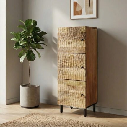 Buffet haut en bois de manguier 26