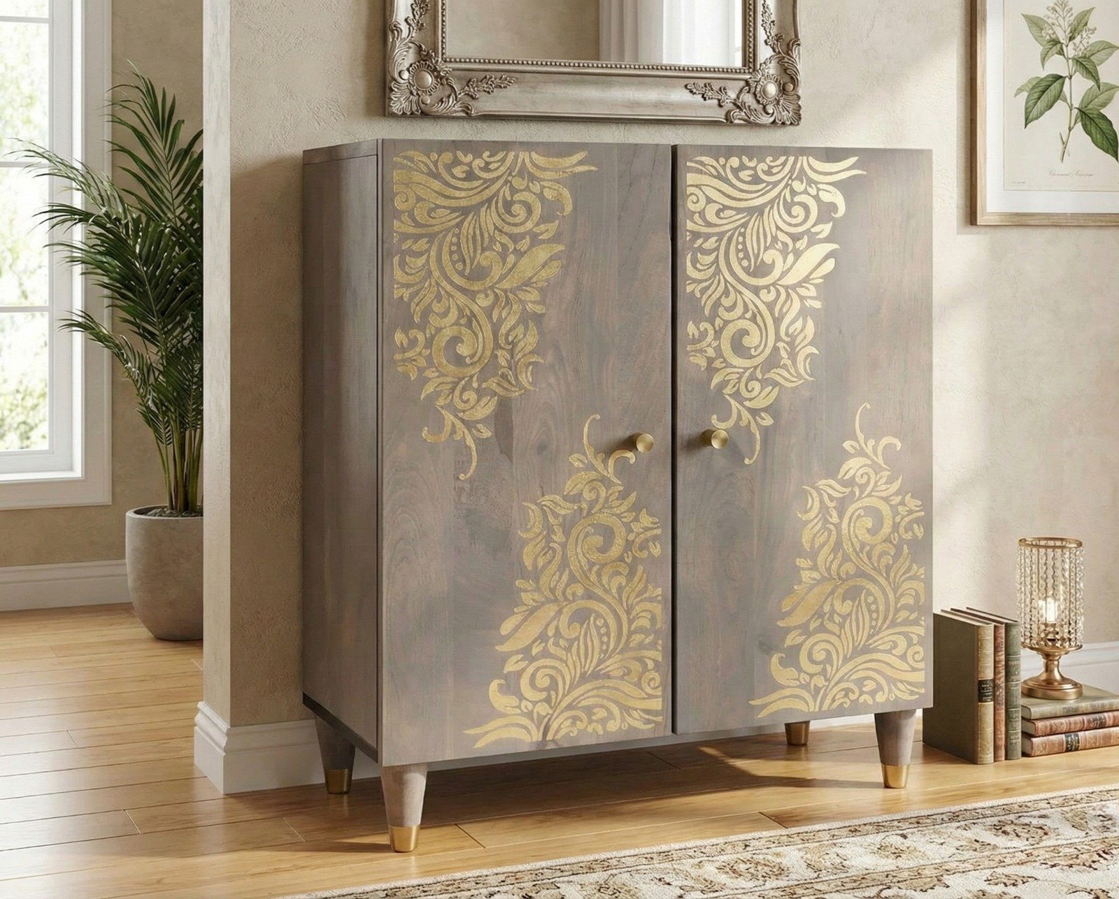 Buffet en bois de manguier-12 Buffet en bois de manguier-12