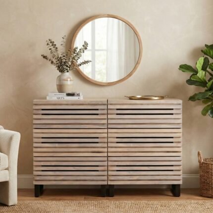 Buffet industriel en bois de 33