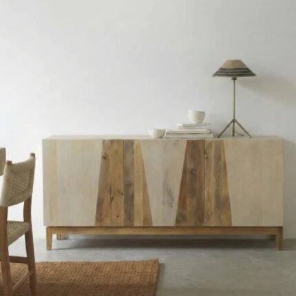 Buffet rectangulaire en bois de