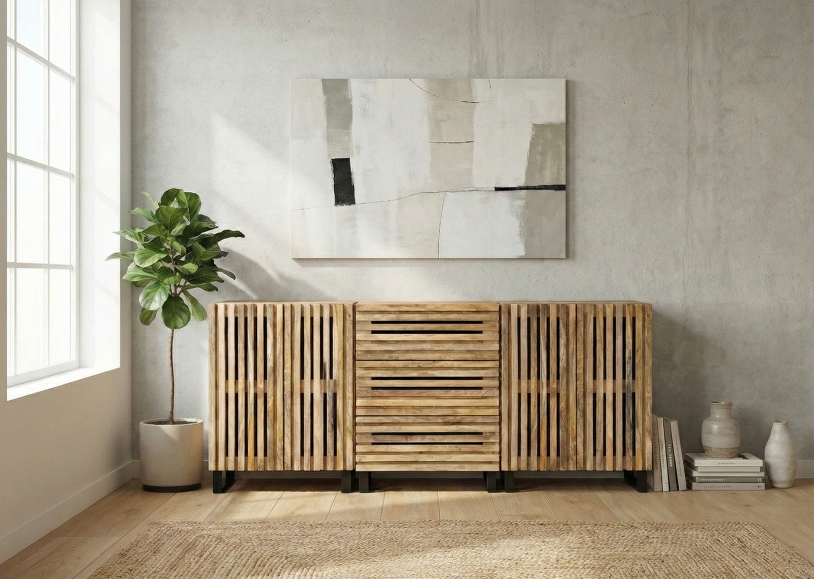 buffet-industriel-en-bois-de-21 buffet-industriel-en-bois-de-21