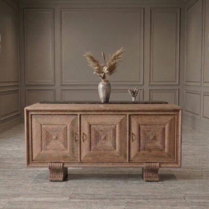 Marble Top Dudouyt Sideboard