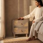 Meuble de chevet moderne en bois - Image 3