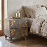 Meuble de chevet moderne en bois