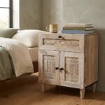 Table de chevet en bois massif de