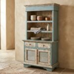 Vintage Blue & Cream Painted - Image 3