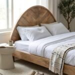 Damian Solid Mango Wood Bed