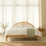 Soft Arch Rattan Headboard - Image 3