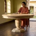 145cm White Cedar Dining Table  - Image 2