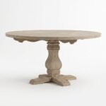 Round Pedestal Dining Table - Image 4