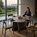 Shell Plus Designer Dining Table-2