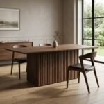 Table de salle à manger en bois - Image 3