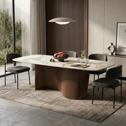 Wave Designer Table by Natisa