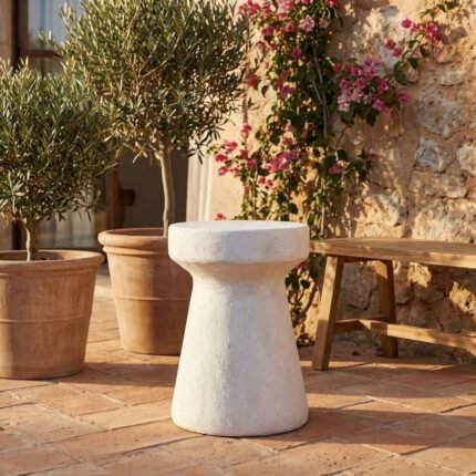 polyrésine blanc ciment