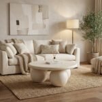 Sculptural Concrete Coffee Table - Image 3