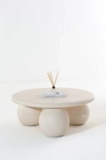 Sculptural Concrete Coffee Table