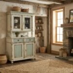 Large Vintage Pine Cupboard - Image 2