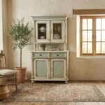 Large Vintage Pine Cupboard - Image 5