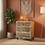 Table de chevet en bois de- 45 - Image 2