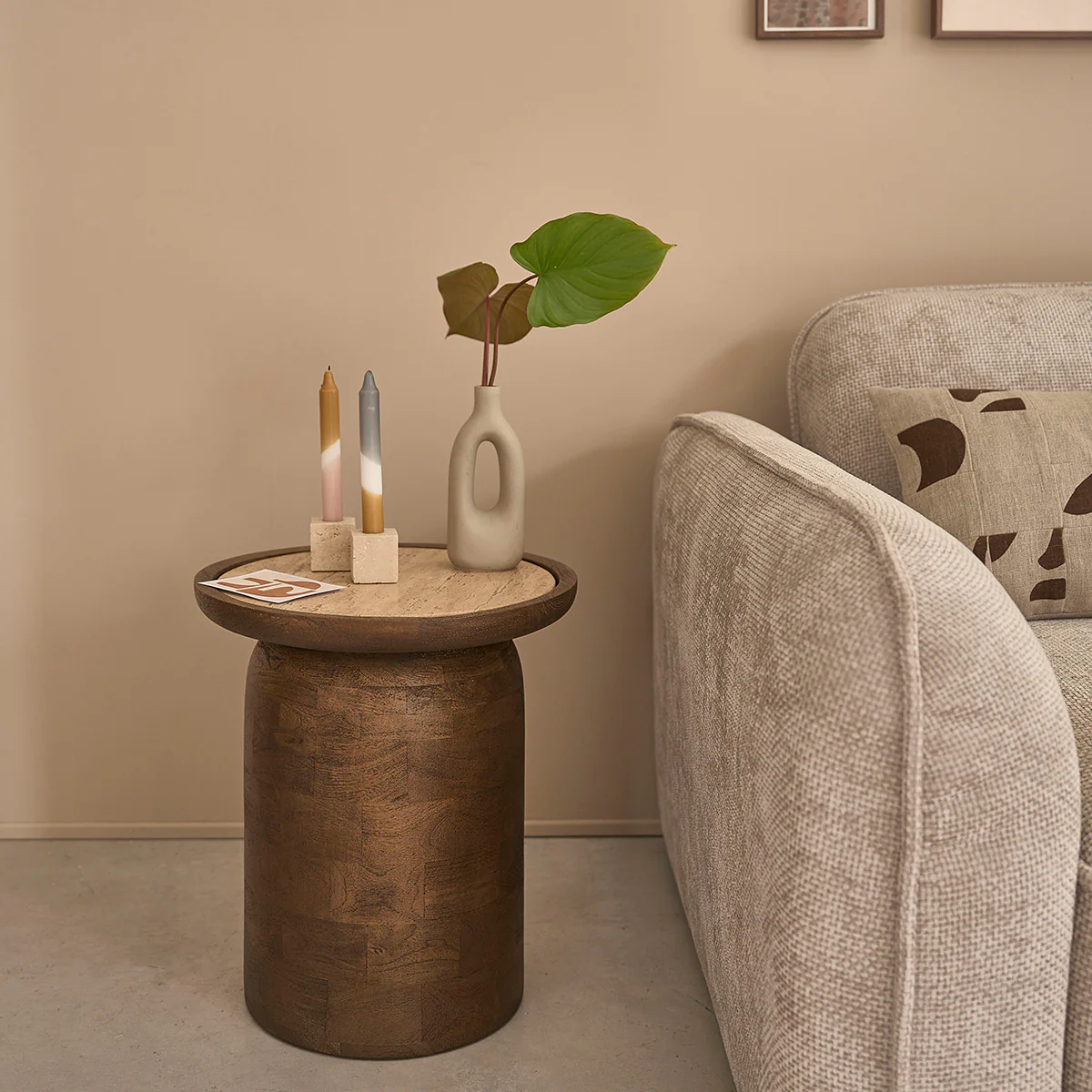 table de salon en bois de manguier - Image 5