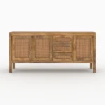 Buffet en cannage en bois - Image 5