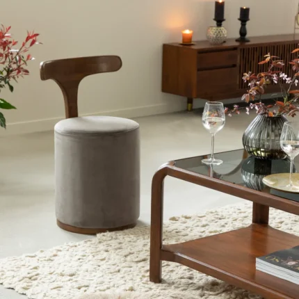 fauteuil en bois de manguier Adonis