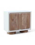 Commode imitation béton et bois d’acacia - Image 3