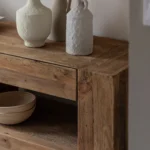 Meuble TV en bois massif Blaise - Image 8