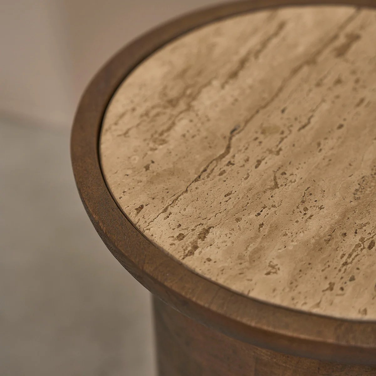 table de salon en bois de manguier - Image 3