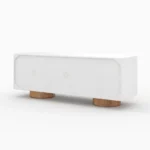 meuble TV en bois et béton - Image 2