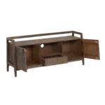 meuble TV marron foncé qui - Image 3