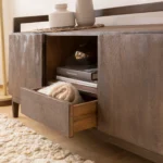 meuble TV marron foncé qui - Image 5