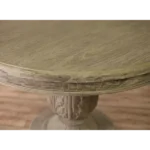120cm Pedestal Acorn Dining Table - Image 2