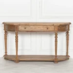 151 cm White Cedar Console Table