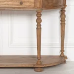 151 cm White Cedar Console Table - Image 3