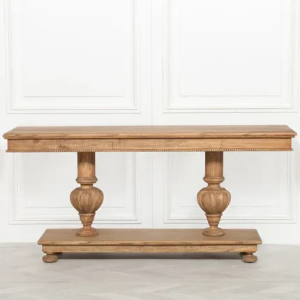 180 cm White Cedar Console Table