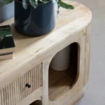 meuble TV en bois de blanchi - Image 9