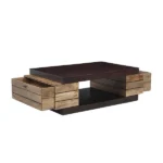table basse rectangulaire 22 en manguier - Image 2
