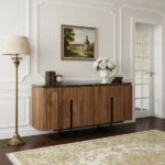 buffet Priti en marbre noir - Image 6