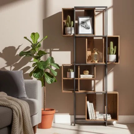 bibliothèque 10 compartiments en