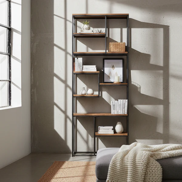 solid mango wood shelving unit solid mango wood shelving unit