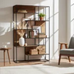 Étagère bibliothèque design en