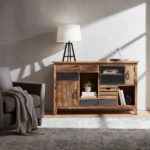 buffet en bois massif manguier-32